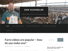 Tablet Screenshot of donschindler.com